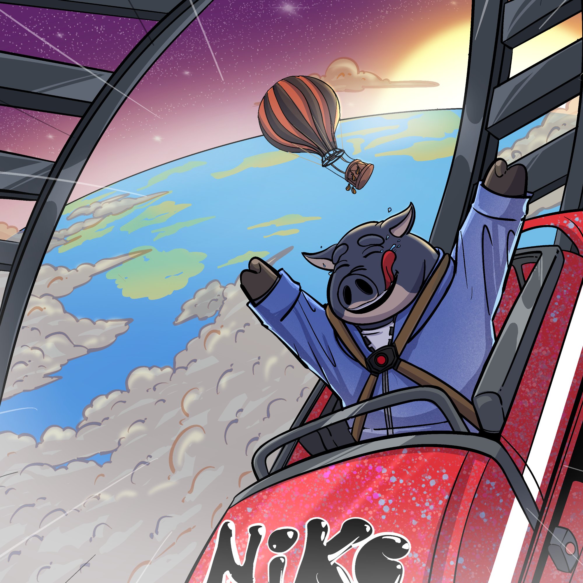 Rollercoaster to the Moon