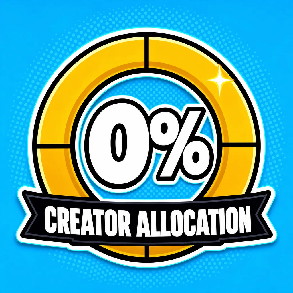 0% creator allocation